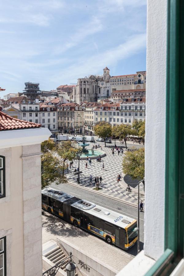 Flh Praca Rossio Exquisite Apartment With View 리스본 외부 사진